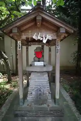 水稲荷神社の像