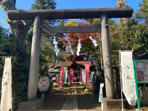 富里香取神社の鳥居