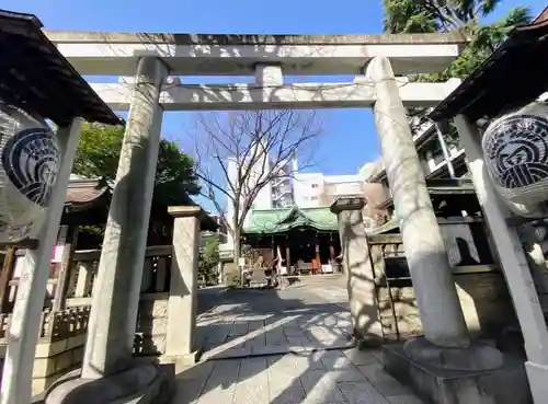 鐵砲洲稲荷神社の鳥居