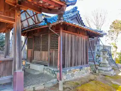 津島社（五軒屋）の本殿・本堂