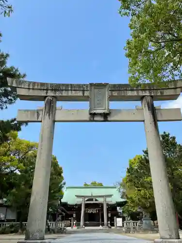 唐津神社の鳥居