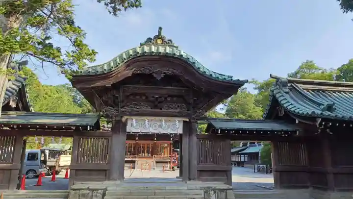 三嶋大社の山門・神門