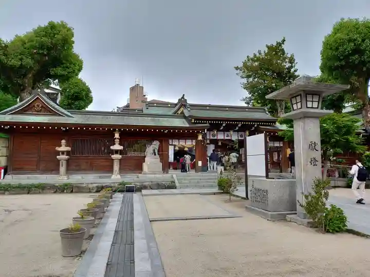 櫛田神社の庭園