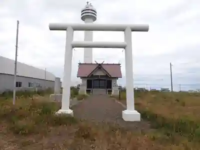 納沙布金刀比羅神社の鳥居