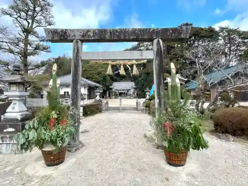 勝手神社の鳥居