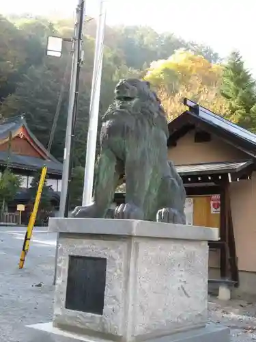 諏訪大社の狛犬