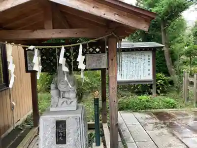 香取神社（旭町香取神社・大鳥神社）の像