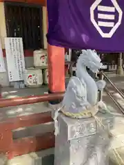 稲爪神社の狛犬