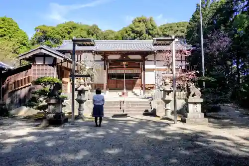 比佐豆知菅原神社の本殿・本堂