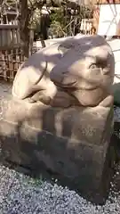 牛天神北野神社の狛犬