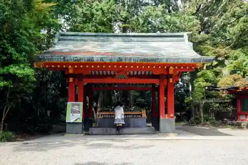 武蔵一宮氷川神社の手水舎