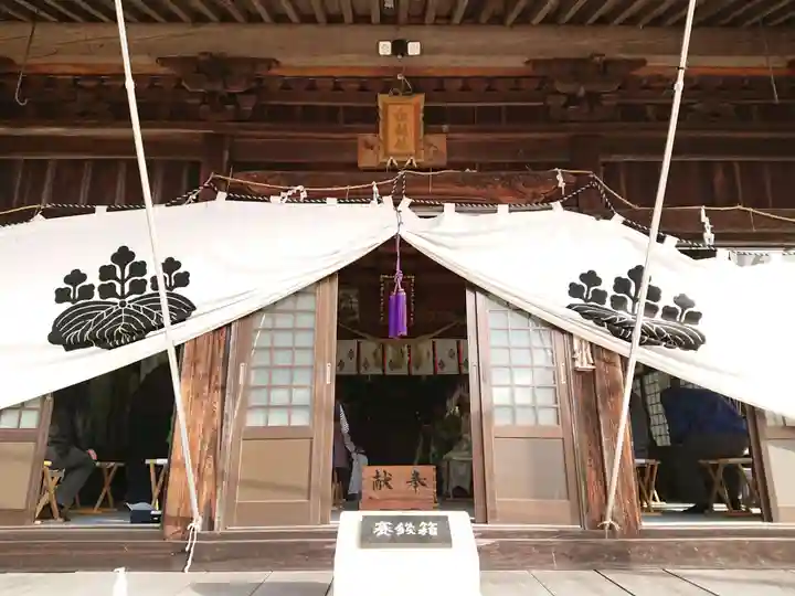 白髭社の本殿・本堂