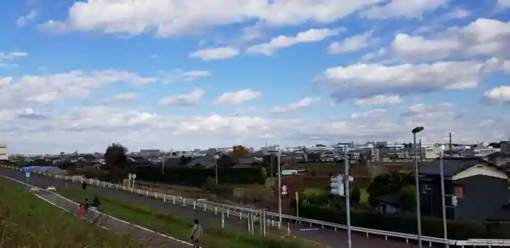 鵜森稲荷神社の周辺