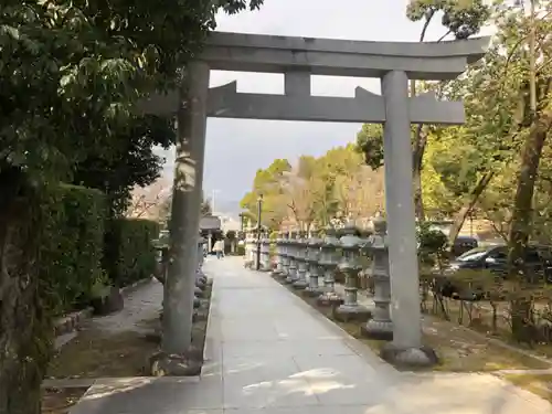 伊和志津神社の鳥居