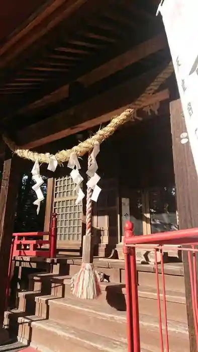 小坂子八幡神社の本殿