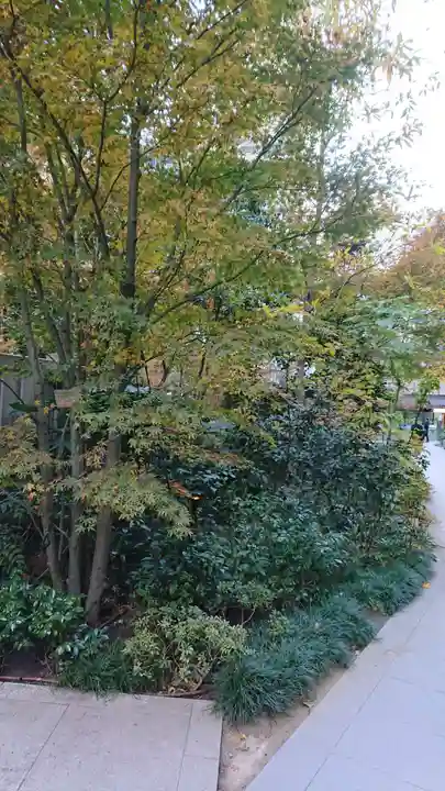 福徳神社(芽吹稲荷)の自然