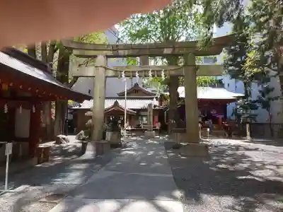 日本橋日枝神社の鳥居