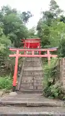 建勲神社の鳥居