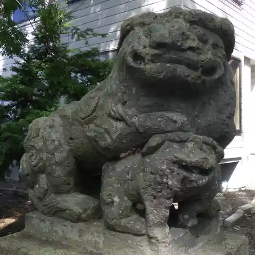 幌加内神社の狛犬