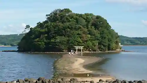 小島神社の景色