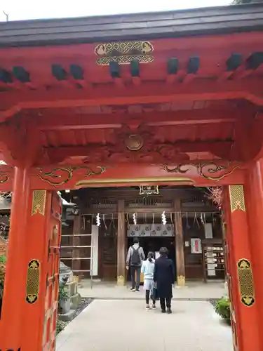 愛宕神社の山門・神門