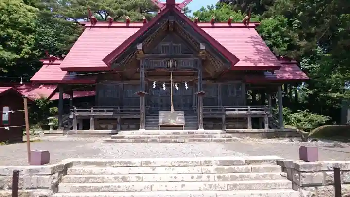 松前神社の本殿・本堂