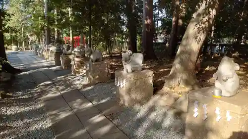 甲斐國一宮 浅間神社の狛犬