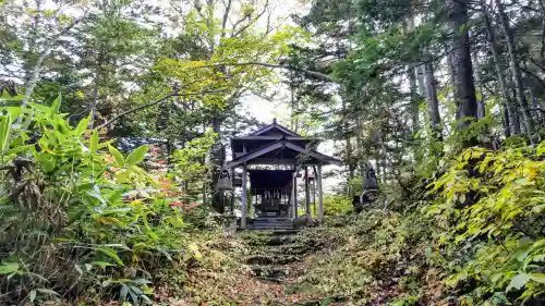 白金神社の本殿