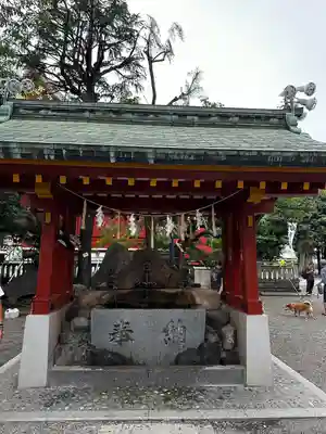 浅草神社の手水舎