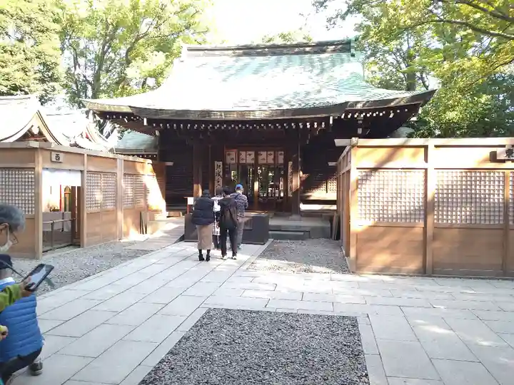 川越氷川神社の本殿・本堂
