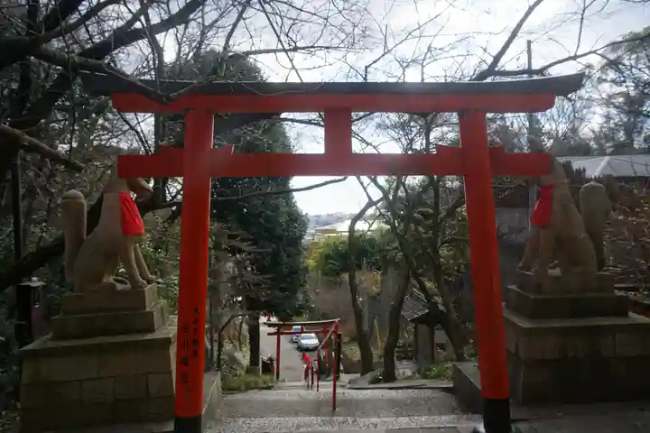 諏訪神社・諏訪山稲荷神社の鳥居
