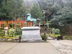 伊奈波神社の狛犬