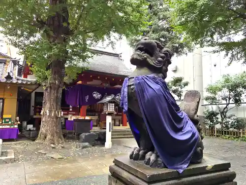 日本橋日枝神社の狛犬