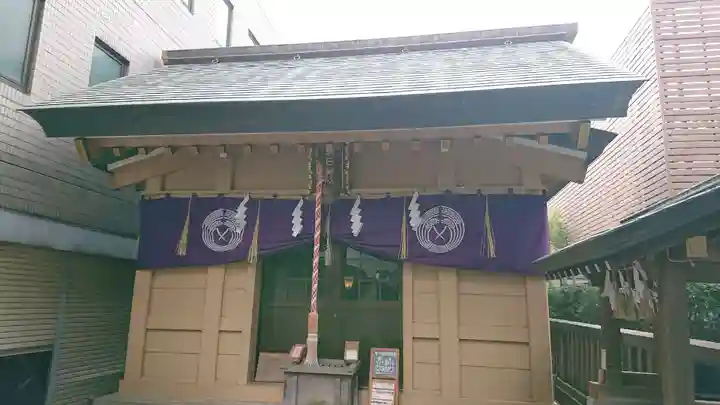 朝日神社の本殿・本堂