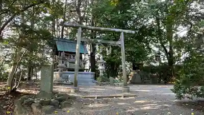 東ヶ丘神社の鳥居