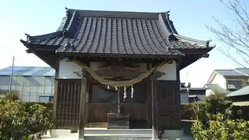 藤田神社の本殿・本堂