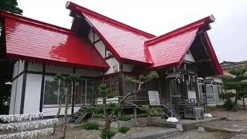 一本栗地主神社の本殿