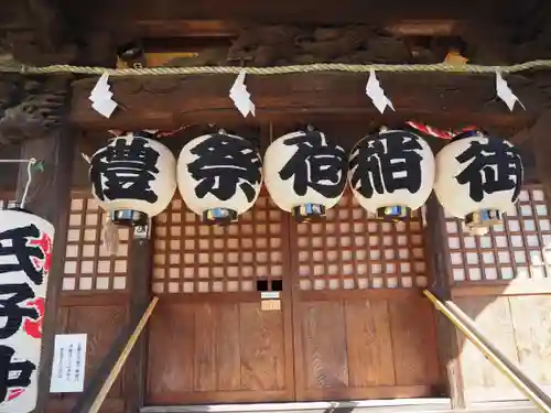 谷古宇稲荷神社の本殿