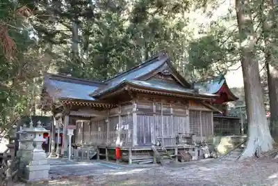 夏井諏訪神社の本殿・本堂