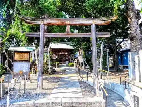 油江天神社の鳥居