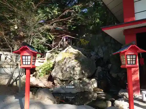 來宮神社の庭園