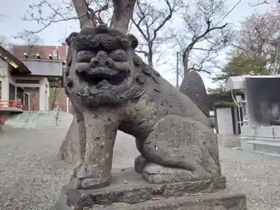 手稲神社の狛犬