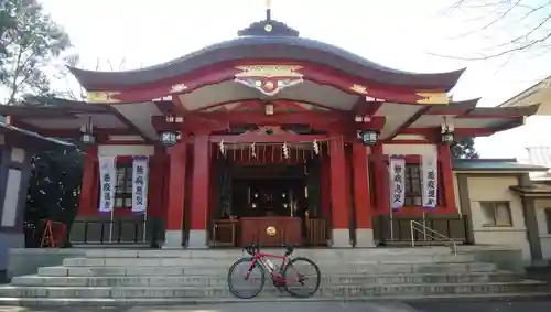 旗岡八幡神社の本殿・本堂