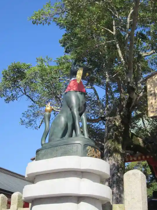 伏見稲荷大社の狛犬