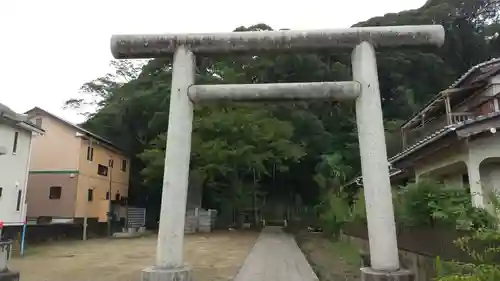 諏訪神社の鳥居