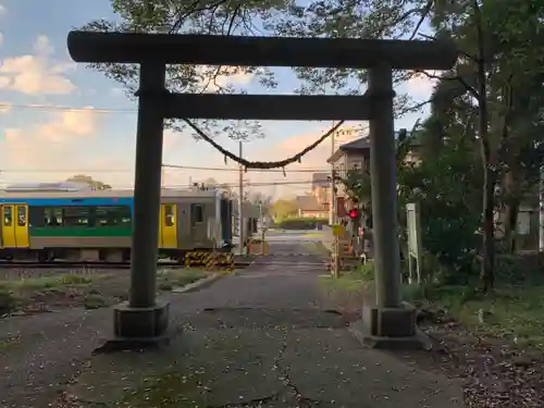 菅生神社の鳥居