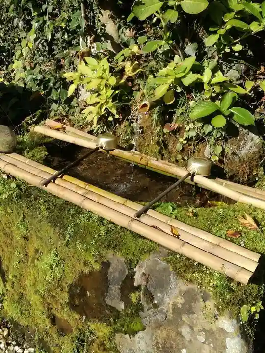 西明寺の手水舎