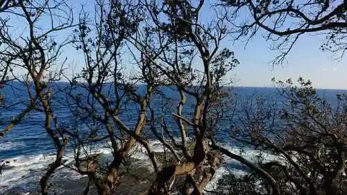 白嶋神社の景色