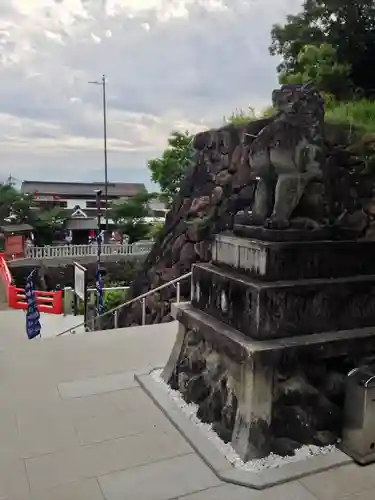 武田神社の景色