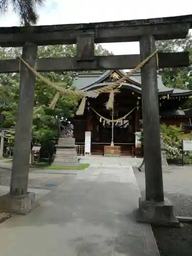 行田八幡神社の鳥居